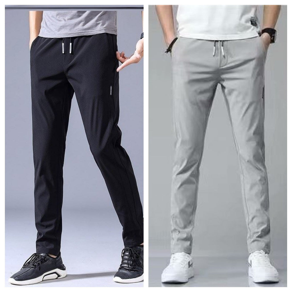Pantalons de jogging droits pour homme – Légers, décontractés, confort coréen