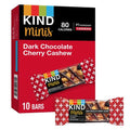Kind Minis, chocolat noir, cerise et noix de cajou, 198 g (lot de 10)