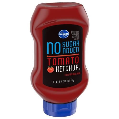 Ketchup aux tomates sans sucre ajouté Kroger 538 g