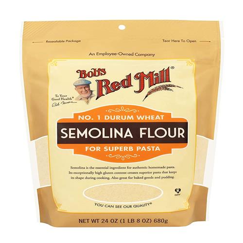Farine de semoule pour pâtes Bob's Red Mill, 680 g (Lot de 1) - Vegan, Casher