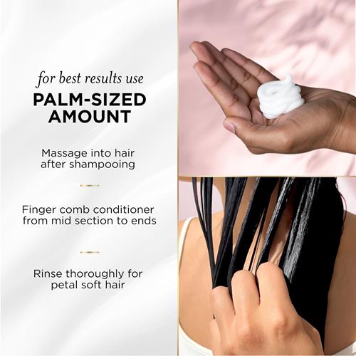 Pantene Nutrient Blends Miracle Moisture Boost Eau de Rose Shampoing & Après-shampoing Duo Pour Cheveux Secs, Sans Sulfate