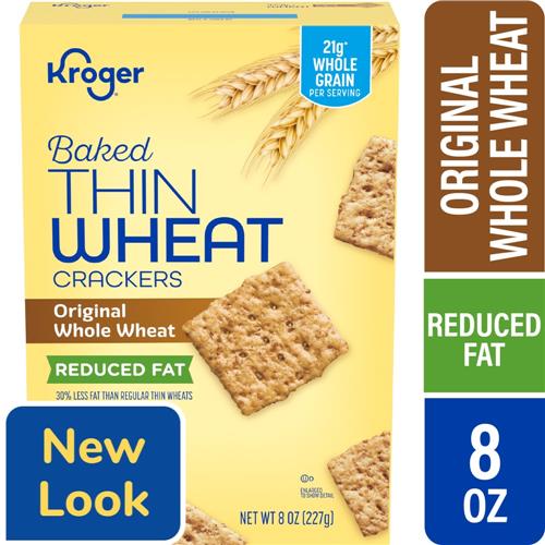 Kroger Craquelins au blé à teneur réduite en gras 227 g
