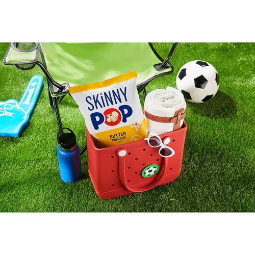 Popcorn Skinnypop saveur beurre, sans gluten, sans OGM, collations popcorn saines, Skinny Pop, sachet format épicerie de 125g