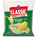 Croustilles au goût crème sûre et oignon format familial 354 g de marque Kroger