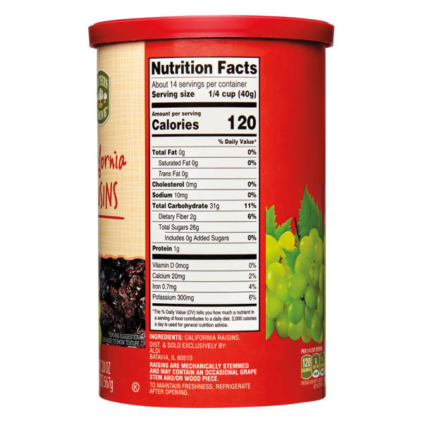 Raisins de Californie Southern Grove, 567 g