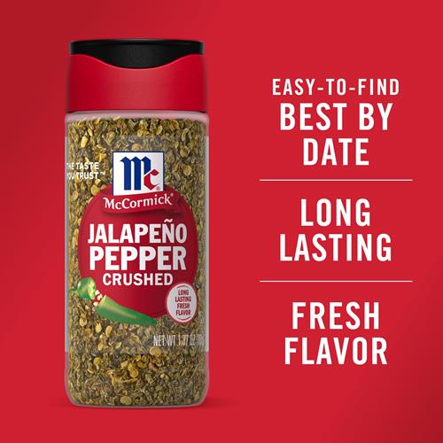 Piment Jalapeño Broyé McCormick, 1.37 oz