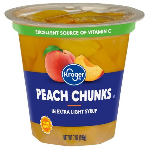 Morceaux de pêche Kroger 198 g