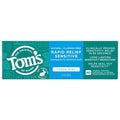 Dentifrice sensible à soulagement rapide sans fluorure Toms Of Maine, menthe fraîche, 113 g. (L'emballage peut varier)