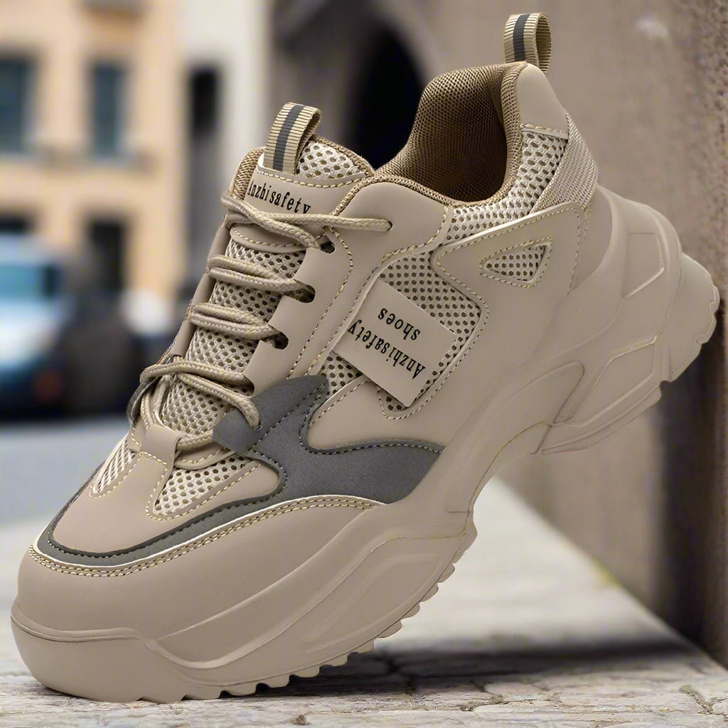 Chaussures de travail anti-perforation légères et respirantes – Baskets de sécurité pour femmes