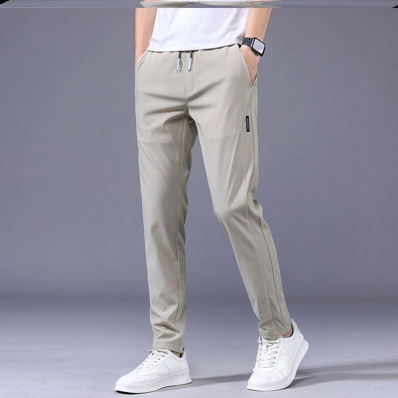 Pantalons de jogging droits pour homme – Légers, décontractés, confort coréen