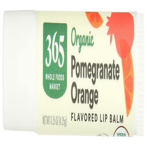 Baume à lèvres aromatisé biologique Whole Foods Market, Grenade Orange, 4,25 grammes