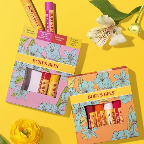 Burts Bees Gifts Ideas - Just Picked Lip Balm Set, Pomegranate, Watermelon, Sweet Mandarin, Coconut & Pear, Natural Origin Lip Treatment, 4 Tubes, 0.15 Oz.