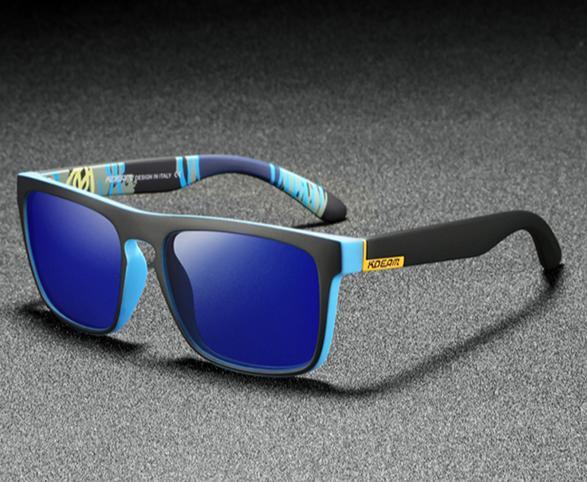 Nouvelles lunettes de soleil populaires polarisées miroir, tendance pour homme et femme, avec monture ultralégère, lunettes de soleil de sport carrées avec protection UV400