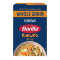 Pâtes Barilla Coudes Blé Entier, boîte de 450 g - Pâtes sans OGM faites avec 100 % de blé dur entier - Excellente source de fibres