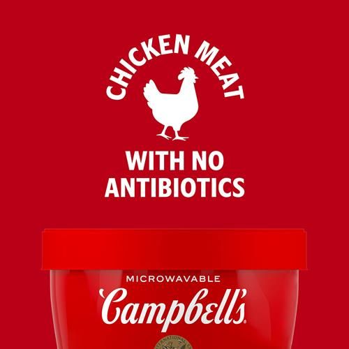 Campbells Chicken Noodle Soup, 15.4 Oz Microwavable Bowl