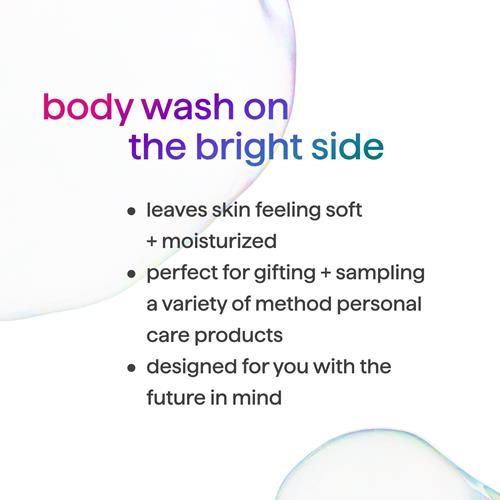 Coffret cadeau de gels douche Method, Pure Peace, Simply Nourish et Sea + Surf, flacons format voyage de 100 ml