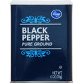Kroger Poivre noir pur moulu 113 g