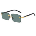 Lunettes de soleil sans monture en cristal – Légères et tendance