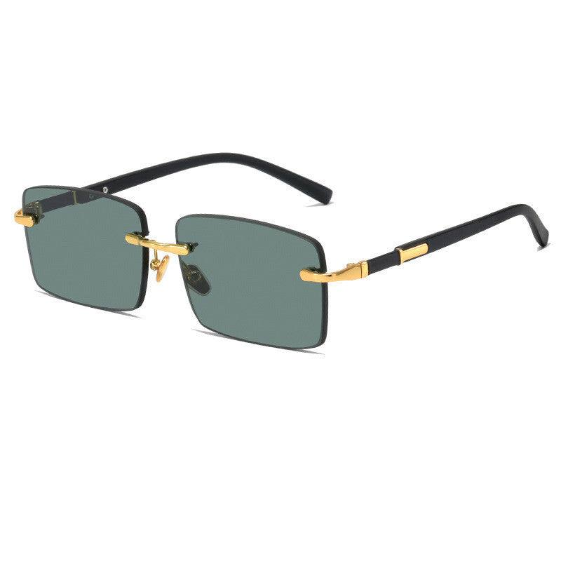 Lunettes de soleil sans monture en cristal – Légères et tendance