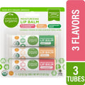 Baume à lèvres hydratant biologique Smple Truth, paquet varié de 3 unités / 0,25 oz