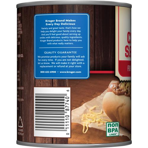 Sauce chili pour hot-dog Kroger 283 g
