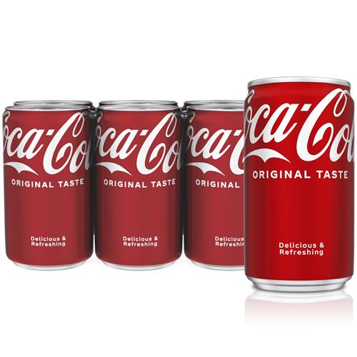 Coca-Cola, 222 ml, pack de 6