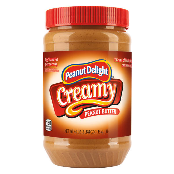 Beurre d'arachide crémeux Peanut Delight, 40 oz