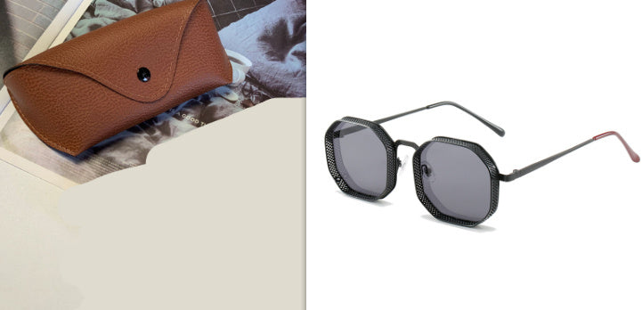 Lunettes de soleil à monture métallique – Légères, élégantes et stylées