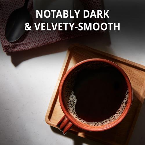 Café Folgers Black Silk, torréfaction foncée, dosettes Keurig K-Cup, boîte de 10
