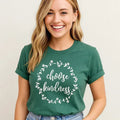 T-shirt graphique inspirant « Choisissez la gentillesse »