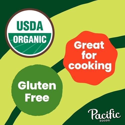 Soupe Crème Bio Condensée Ail Rôti et Fines Herbes Pacific Foods, Boîte de 298 g