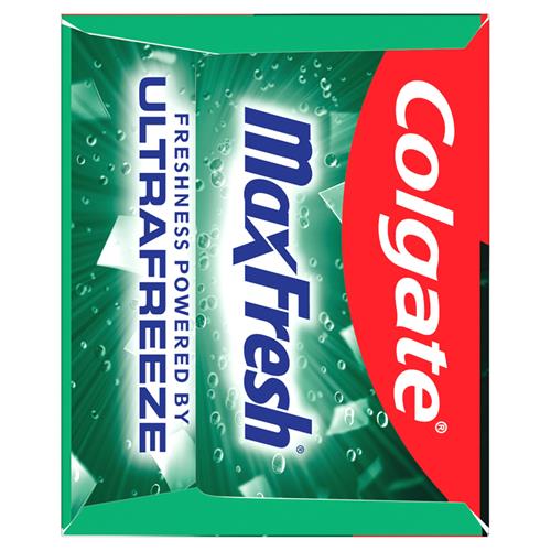 Colgate Max Fresh Dentifrice Blancheur avec Mini Languettes Fraîcheur, Dentifrice Menthe Propre pour Mauvaise Haleine, Tube de 178 g