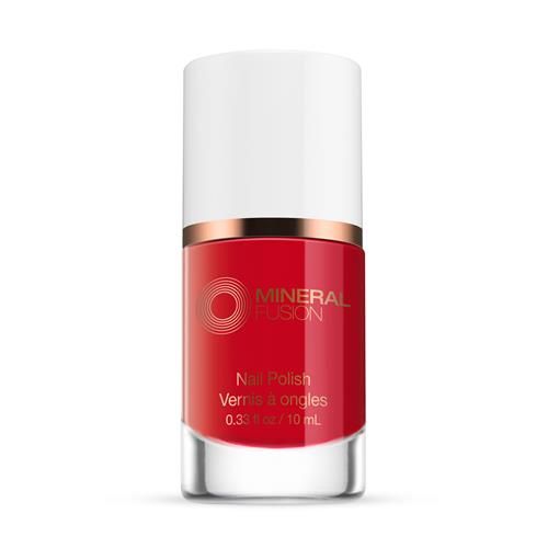 Vernis à Ongles Mineral Fusion, Rouge Vif, Fast N Fabulous Fast ‘N Fabulous 9,75 ml (Paquet de 1)