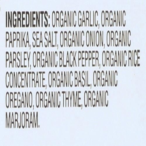 Mélange d'assaisonnement pour légumes ail et herbes Simply Organic, certifié biologique, végétalien | 20 g