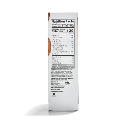Whole Foods Market, Biscuits Gingembre Croquant, 283 grammes