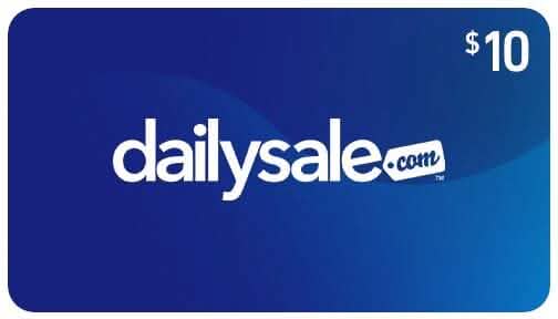 Carte cadeau DailySale – 10 $