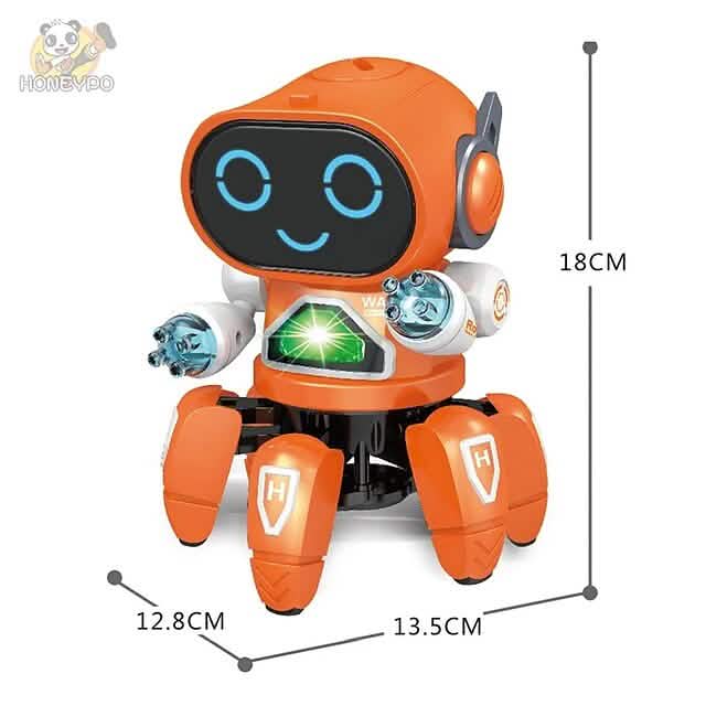 Jouet Musical Brillant Robot Danseur Électronique