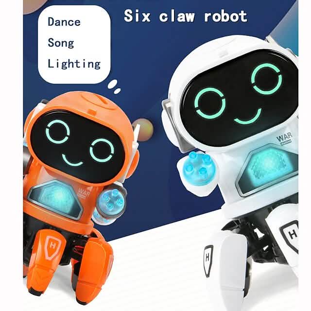 Jouet Musical Brillant Robot Danseur Électronique