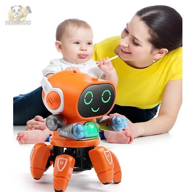 Jouet Musical Brillant Robot Danseur Électronique