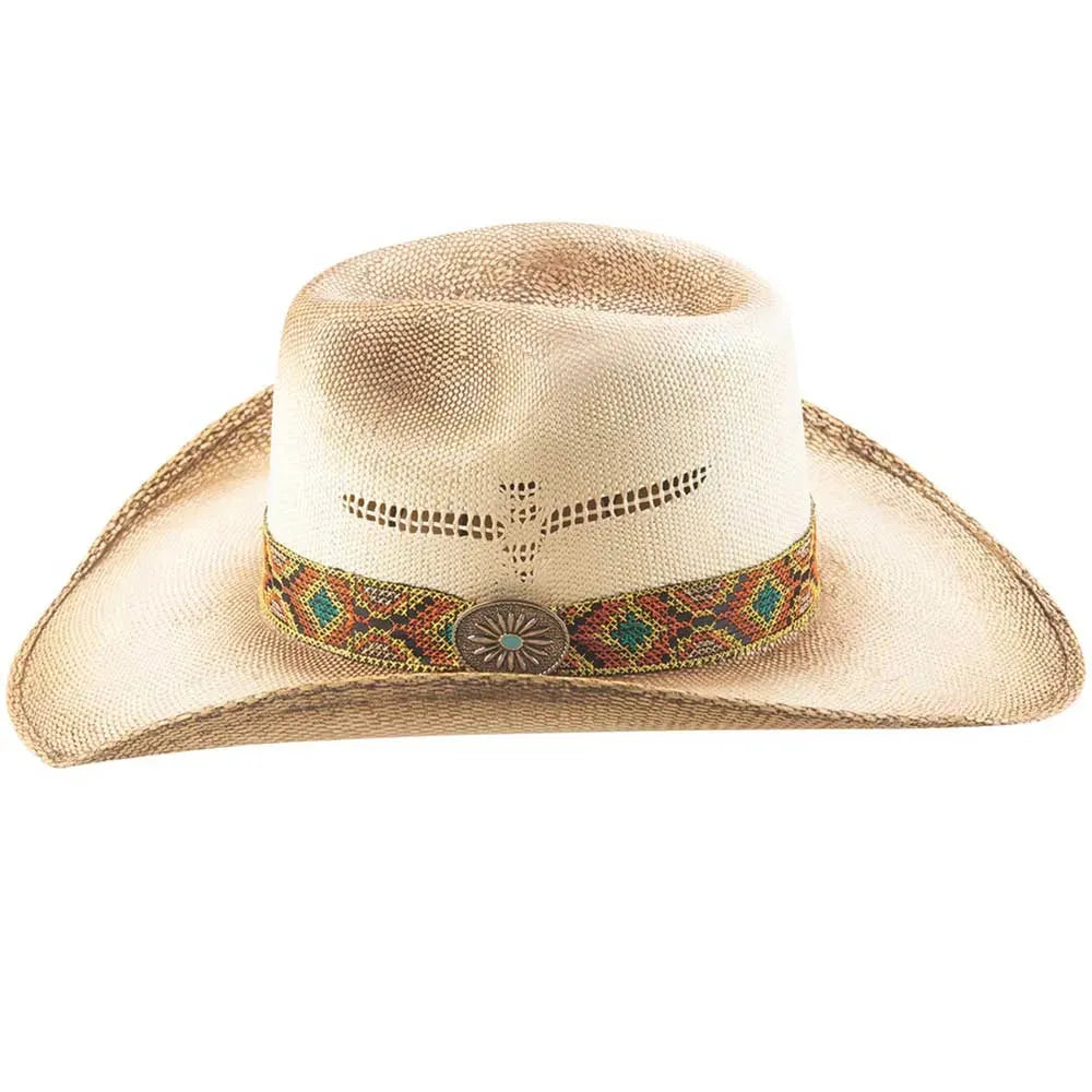 Chapeau de cowboy en paille Bangora Bullhide Dancing In The Desert