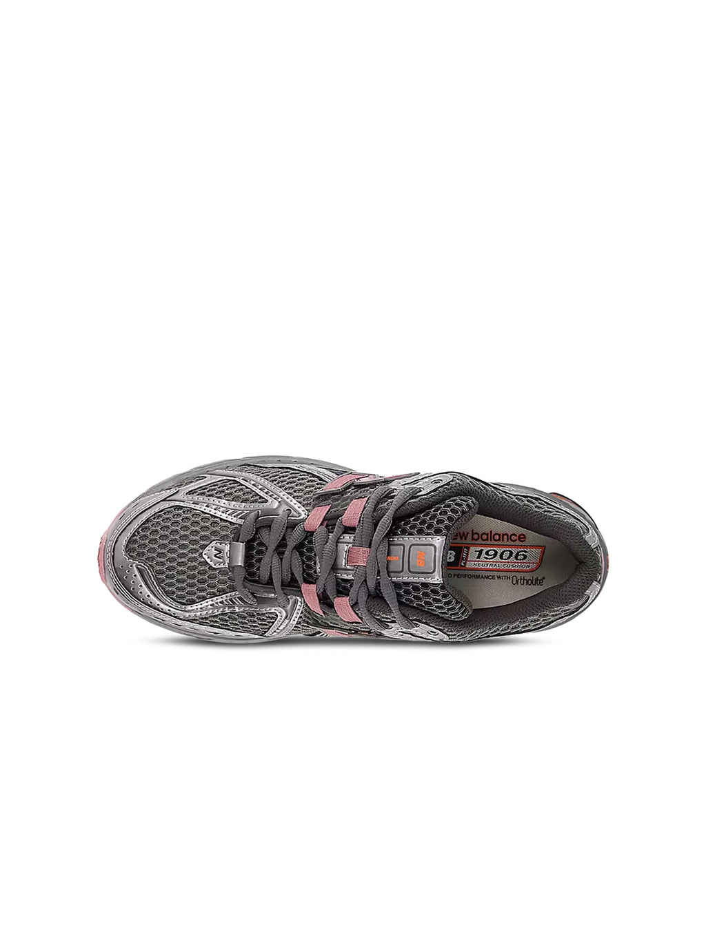 Chaussures de course New Balance 1906 pour homme - Gris/Rose