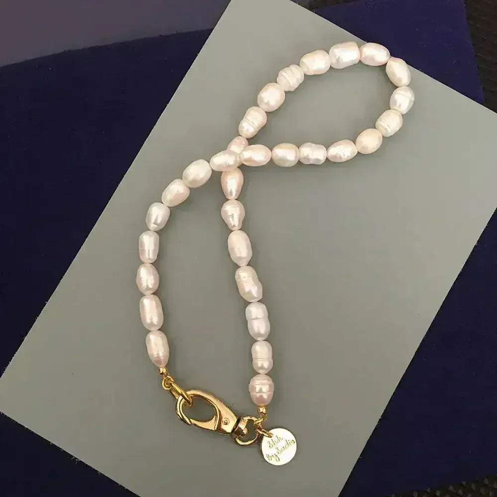 Collier Perles et Quincaillerie