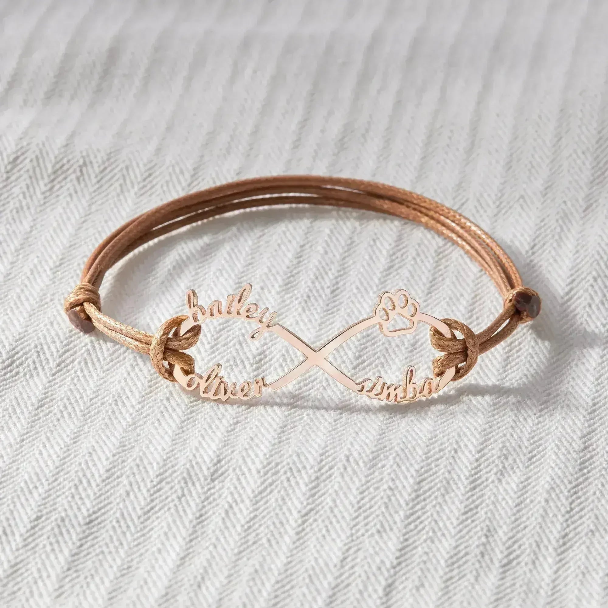 Bracelet personnalisé avec le nom de l'animal, Bracelet commémoratif pour animal de compagnie, Bracelet pour maman de chien ou de chat