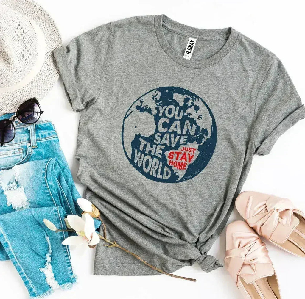 T-shirt You Can Save The World