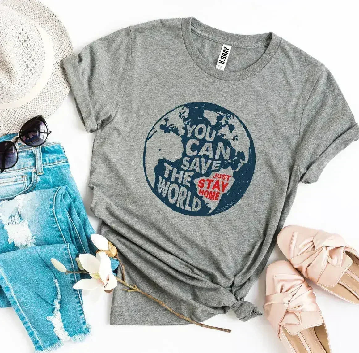 T-shirt You Can Save The World
