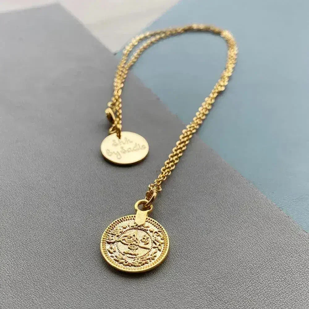 Collier pièce d'or