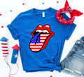 T-shirt Lèvres USA 4 juillet