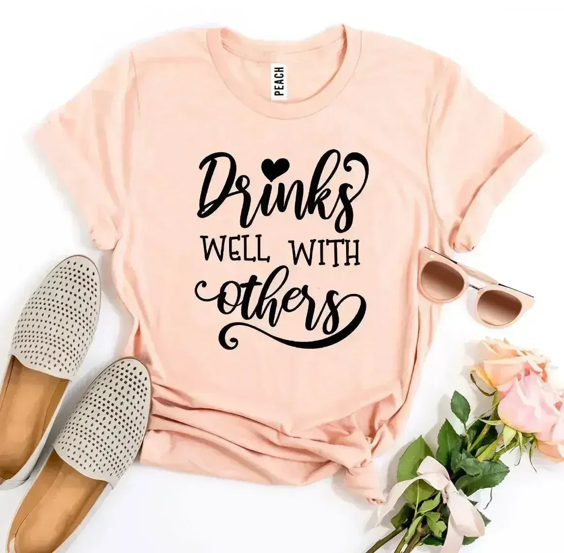 T-shirt Boit Bien Avec Les Autres