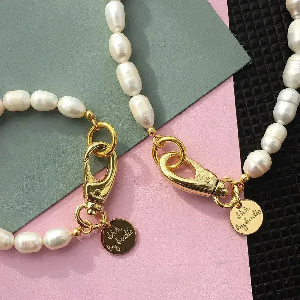 Collier Perles et Quincaillerie