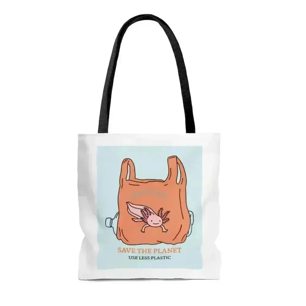 Sac cabas moyen « Save Axolotl Edition »
